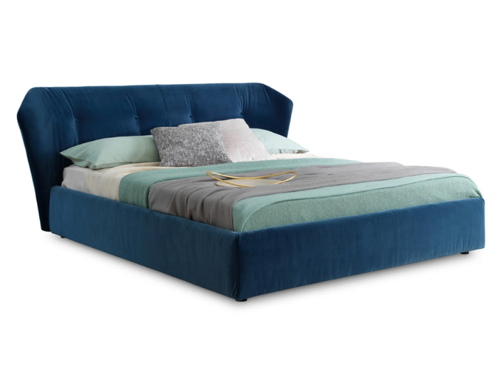 NEW YORK BOX - Upholstered fabric storage bed _ Saba Italia